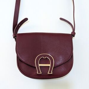 Aigner Mini Pina Vintage Crossbody Bag